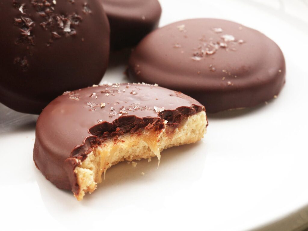 chocolate filled caramel healthy or not