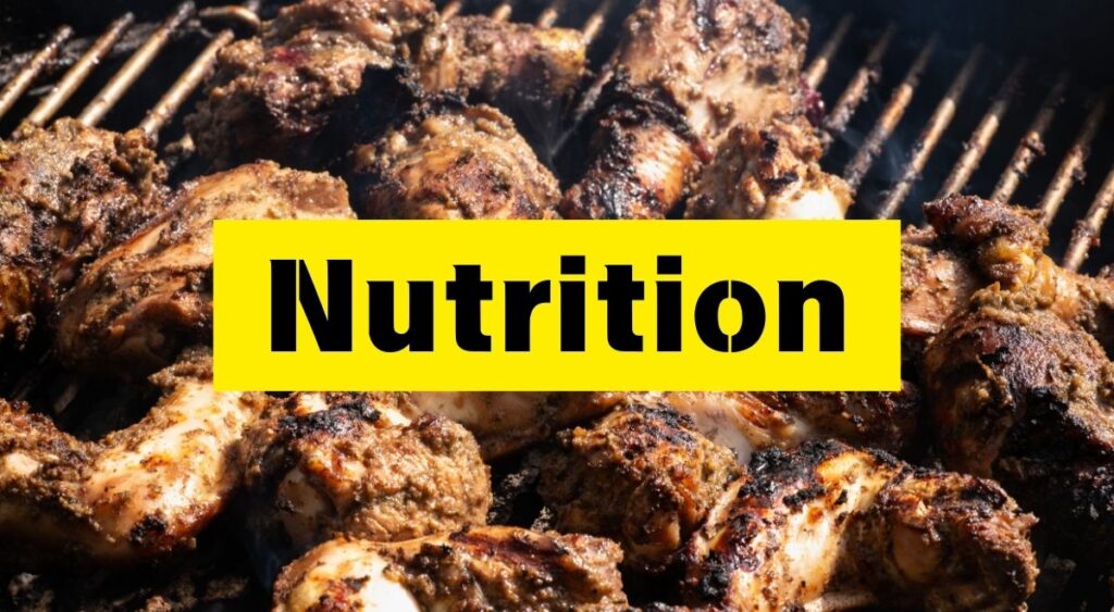 Nutritional Information of Jerk Chicken