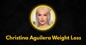 Christina Aguilera flexes 50 lb weight loss in white body suit