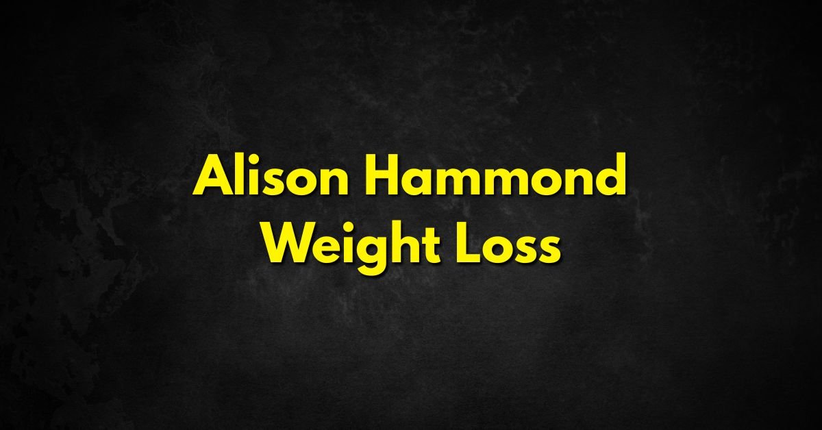 Alison Hammond Weight Loss