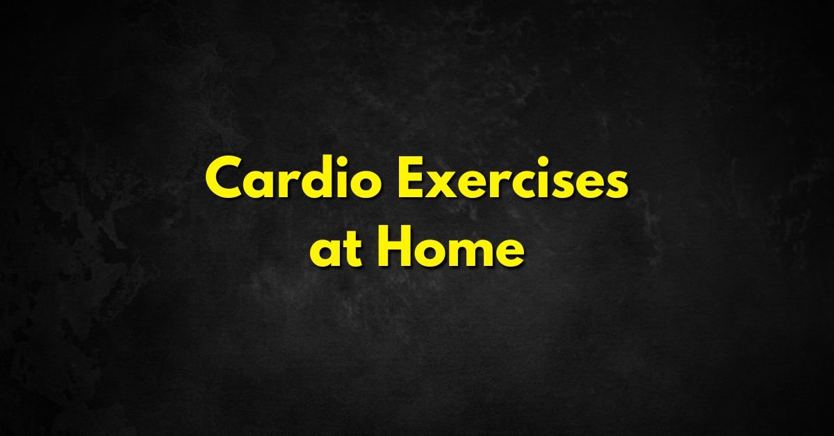 Cardio Exercises at Home