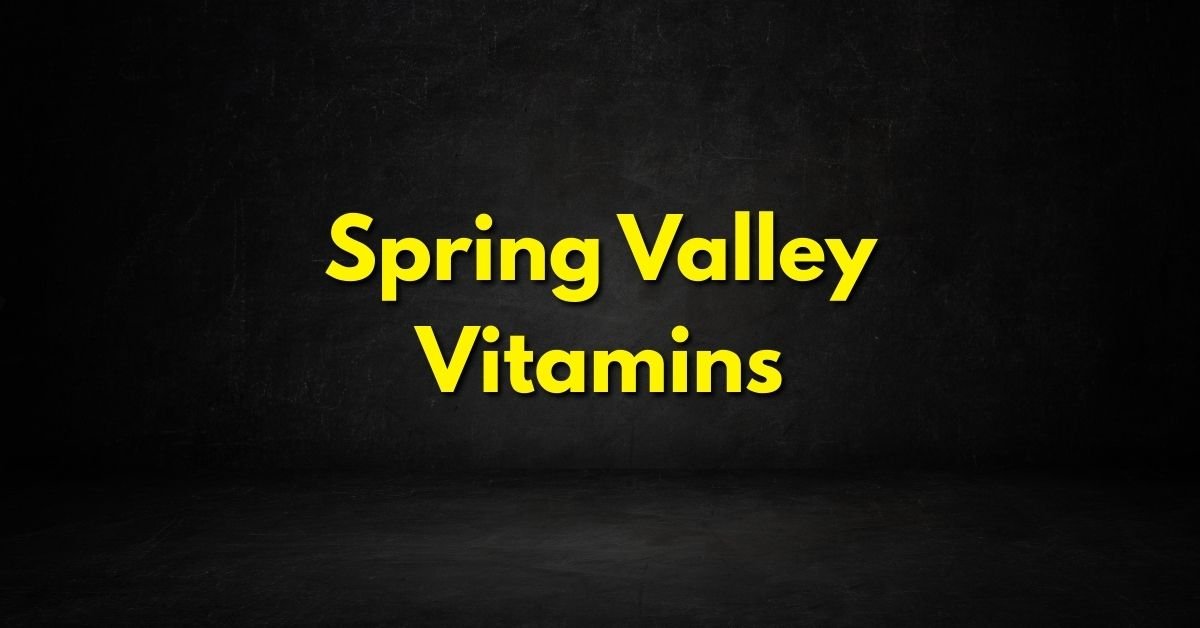 Spring Valley Vitamins
