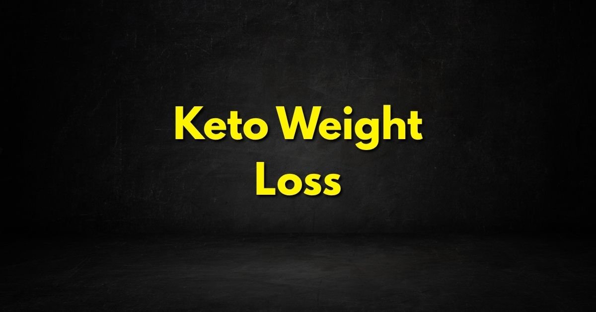 Keto Weight Loss