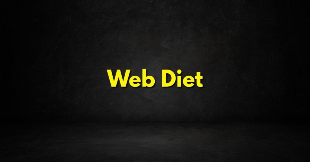 Web Diet