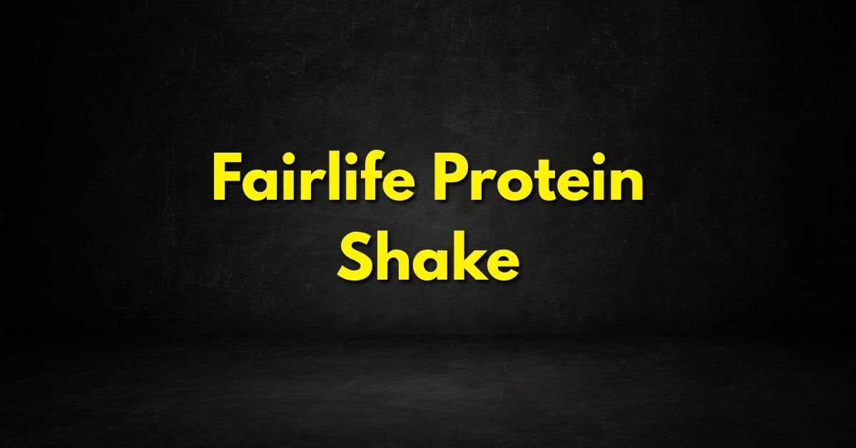 Fairlife Protein Shake