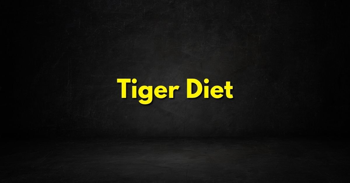 Tiger Diet