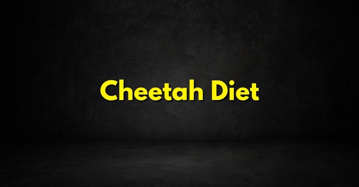 Cheetah Diet