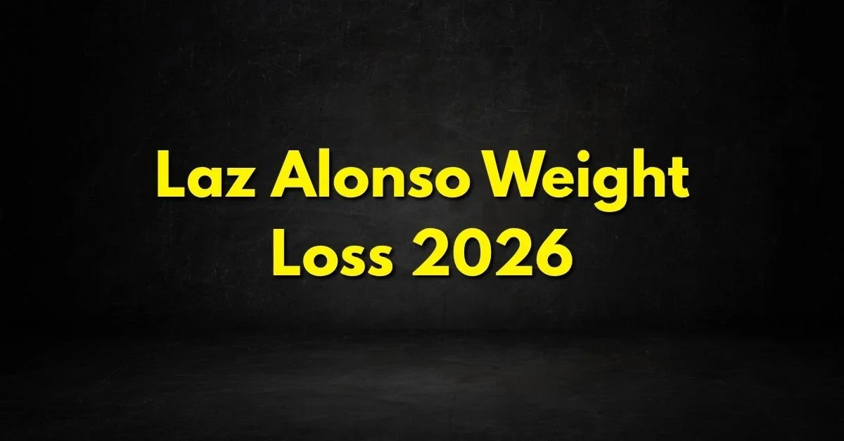 Laz Alonso Weight Loss 2026